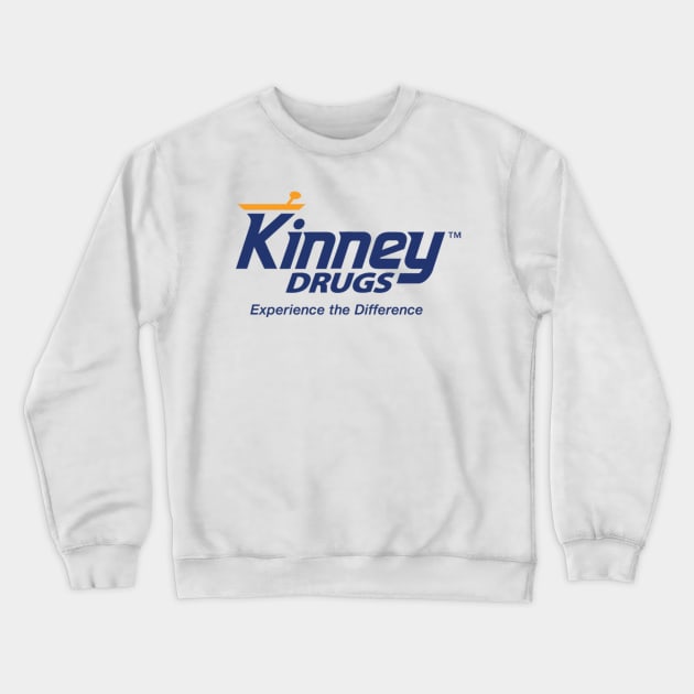 Kinney Drugs - Experience the Difference Crewneck Sweatshirt by DankSpaghetti